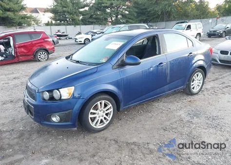2013 Chevrolet Sonic Lt Auto from USA, damaged, VIN 1G1JC5SG6D4123005